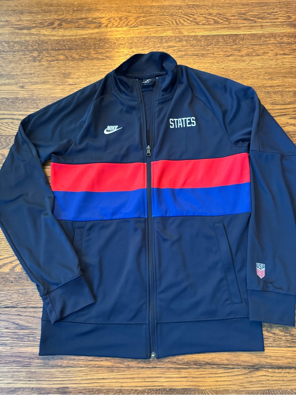 Nike USA Men's I96 Anthem Track Jacket - Picture 2 of 9